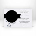 Personnalisé : Bouquet gris peint à la main