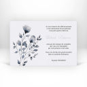 Personnalisé : Bouquet gris peint à la main