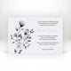 Personnalisé : Bouquet gris peint à la main
